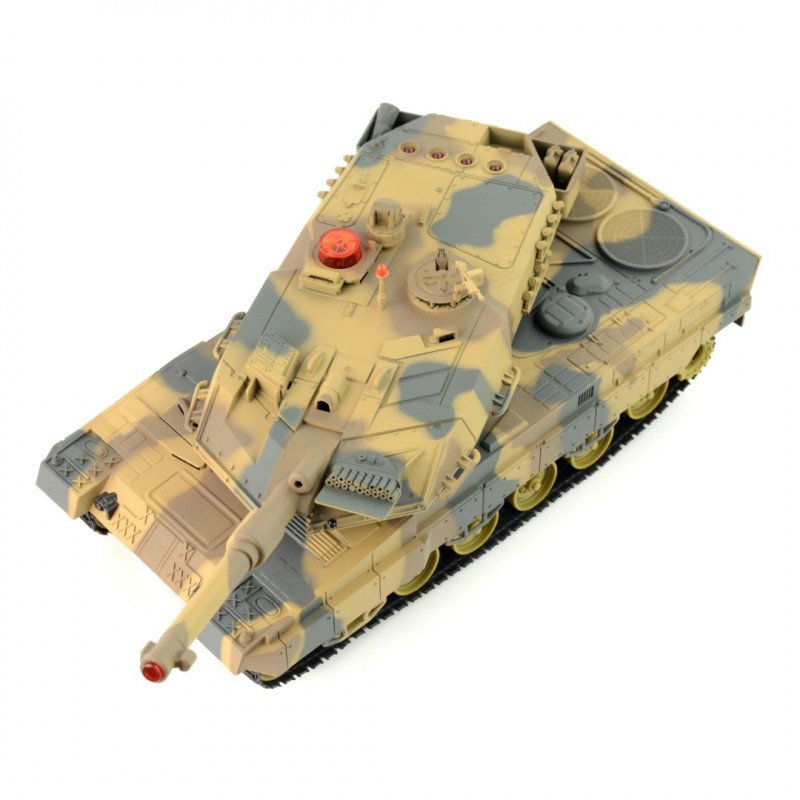 RC tank dálkově ovládaný - Leopard - 1:18