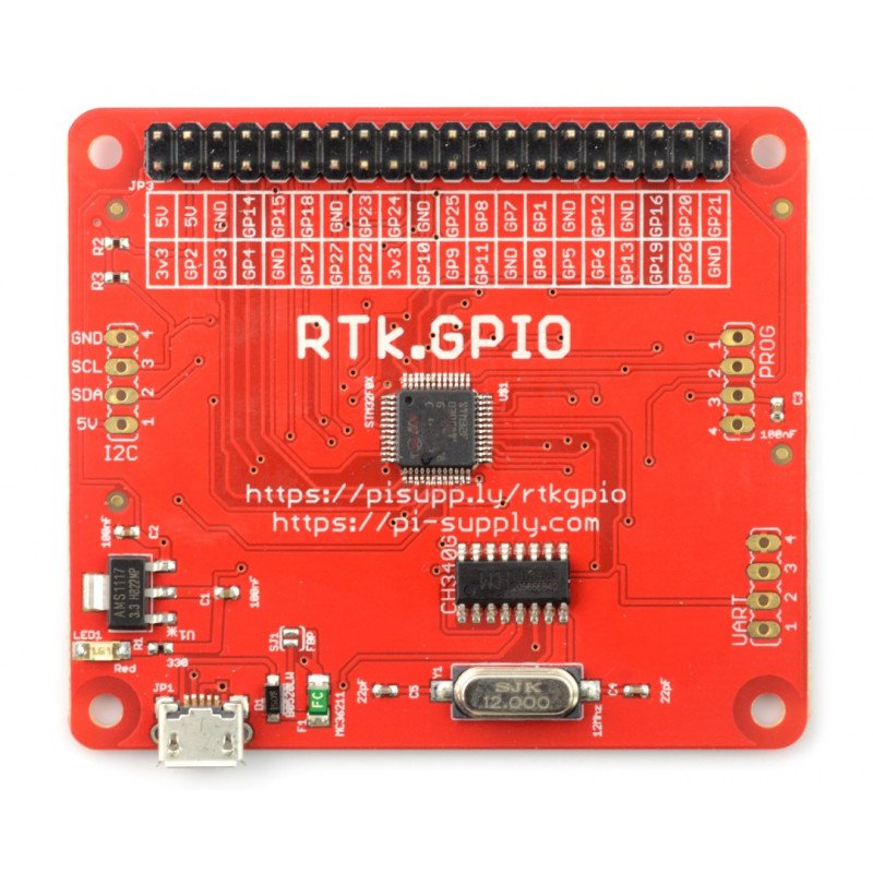Ryanteck RTk.GPIO - GPIO rozhraní pro PC a Mac