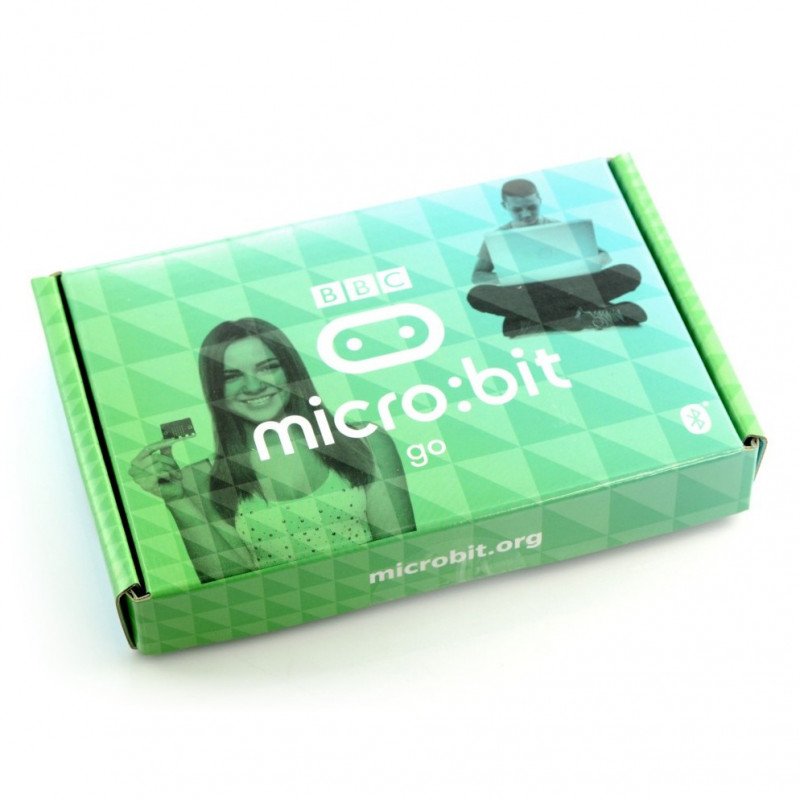 Micro: bit Go - vzdělávací modul, Cortex M0, akcelerometr, Bluetooth, 5x5 LED matice + příslušenství