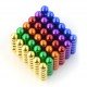 5mm magnetické kuličky Neocube - barevné