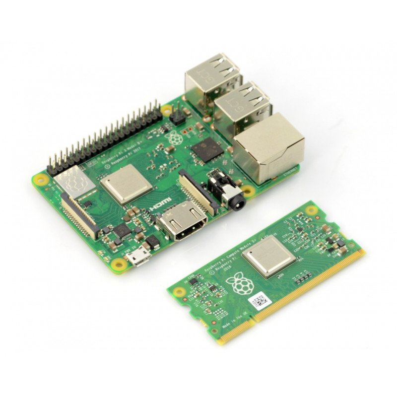 Raspberry Pi CM3 + - výpočetní modul 3+ - 1,2 GHz, 1 GB RAM + 8 GB eMMC