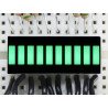 Pravítko LED displeje - 10 segmentů - zelené - zdjęcie 3