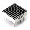 Miniaturní 8x8 0,8 '' LED matice - žlutá - zdjęcie 1