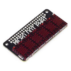 PiMoroni Micro Dot pHAT - 6místná matice LED 5x7 - překrytí pro Raspberry Pi - červená