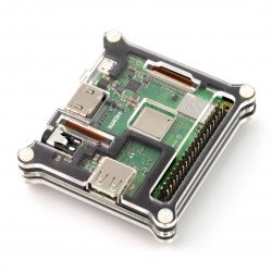 Pouzdro Raspberry Pi 3 Model A + černé - 5 vrstev