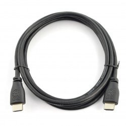 Kabel HDMI 2.0 pro Raspberry Pi - 2 m dlouhý - oficiální