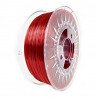 Filament Devil Design PET-G 1,75 mm 1 kg - rubínově červená transparentní - zdjęcie 1