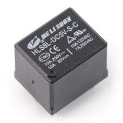 Relé HLS8L-DC5V-SC - 5V cívka, 2x 15A / 120VAC kontakty
