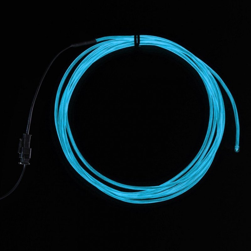 Elektroluminiscenční kabel 2,5 m - modrý