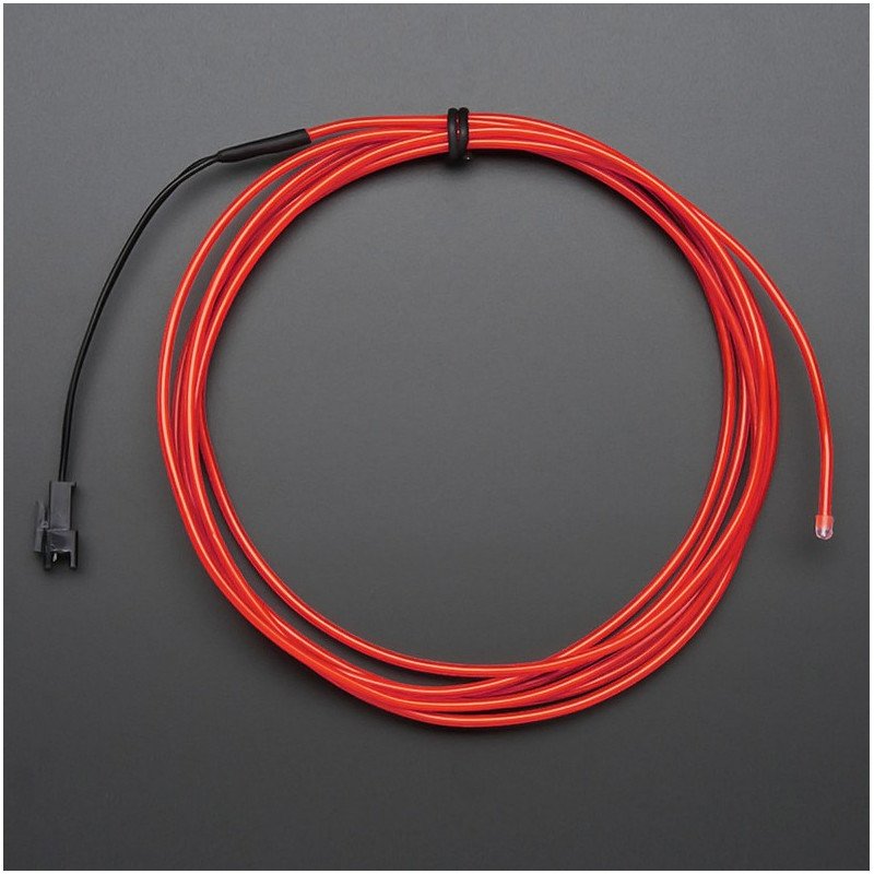 Elektroluminiscenční kabel 2,5 m - růžový