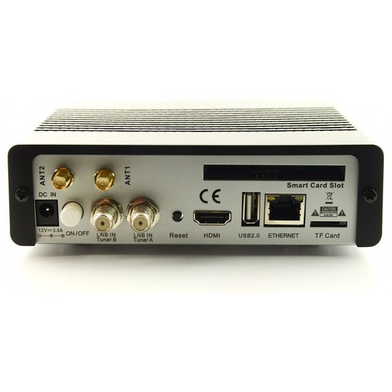 Satelitní přijímač Zgemma H9.2S 2x DVB-S2X 4K UHD H.265 HEVC WiFi LINUX