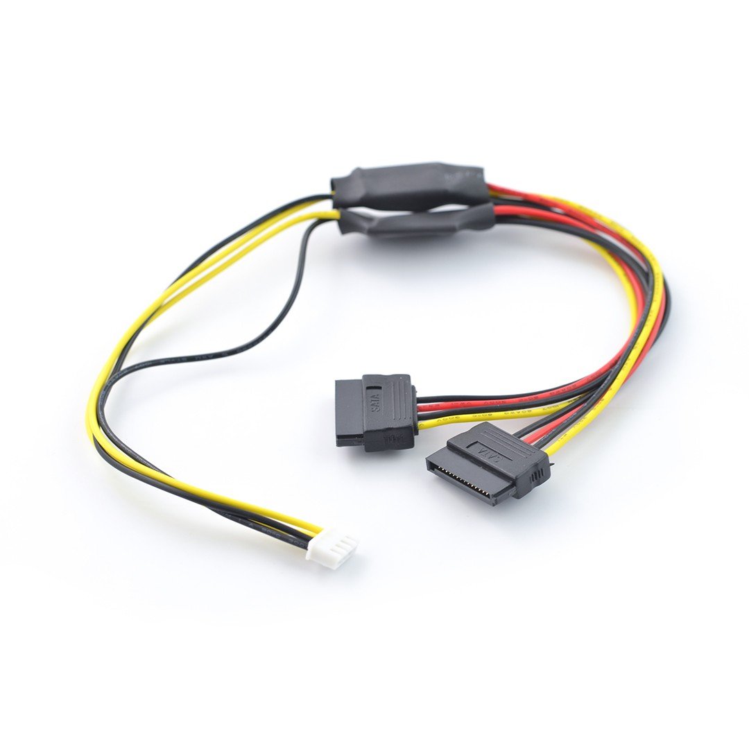 ROCKPro64 - napájecí kabel pro duální disky SATA