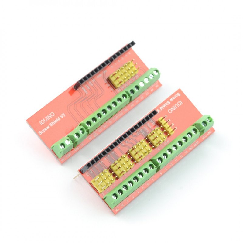 Iduino Screw Shield v3 - šroubové konektory pro Arduino