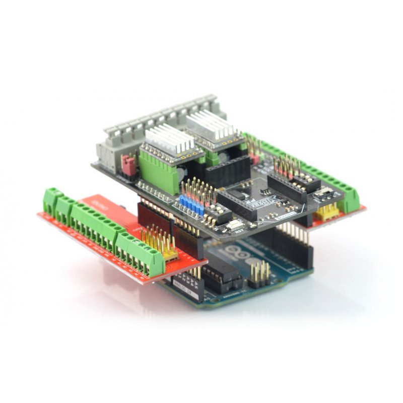 Iduino Screw Shield v3 - šroubové konektory pro Arduino