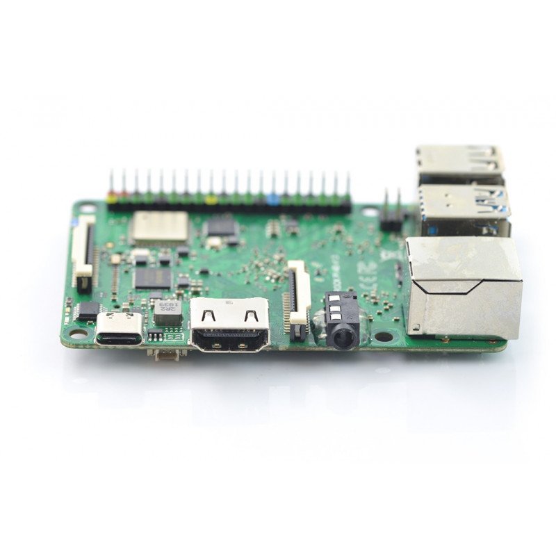 Rock Pi 4 Model B - Rockchip RK3399 Cortex A72 / A53 + 1 GB RAM - WiFi / Bluetooth
