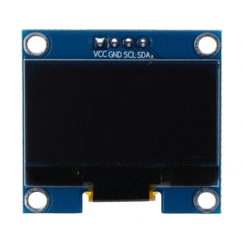 OLED displej, modrá grafika, 1,3 '' 128x64px I2C v2