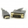 DVI - kabel HDMI - 1,8 m - zdjęcie 1