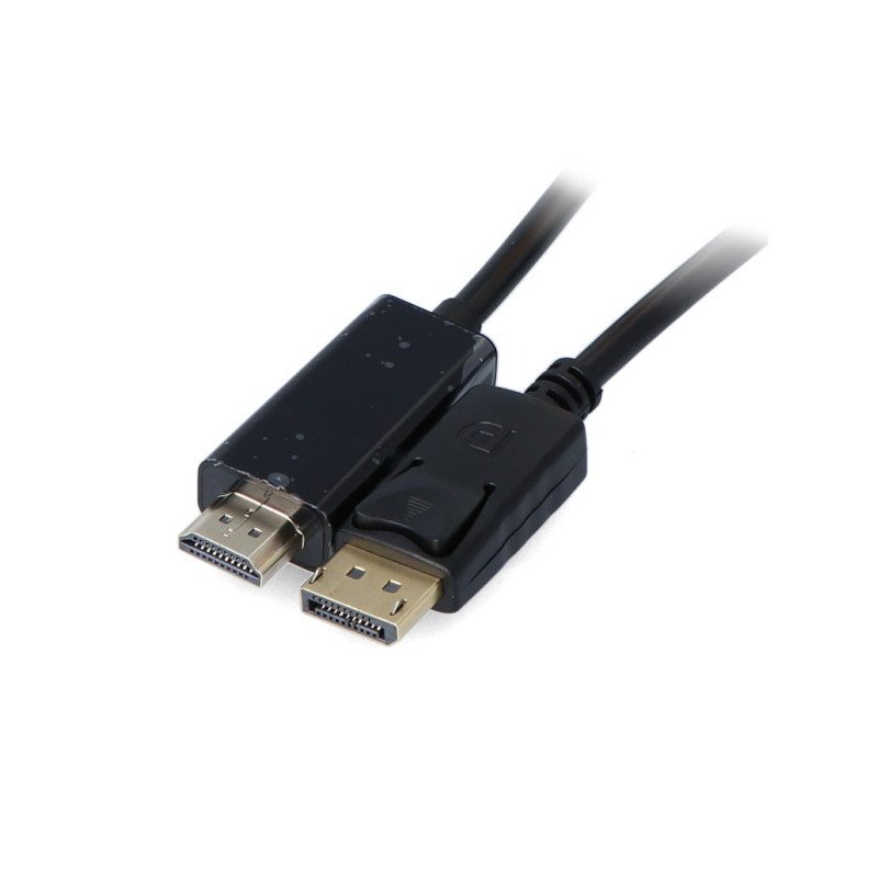 Kabel HDMI - DisplayPort Akyga - dlouhý 1,8 m