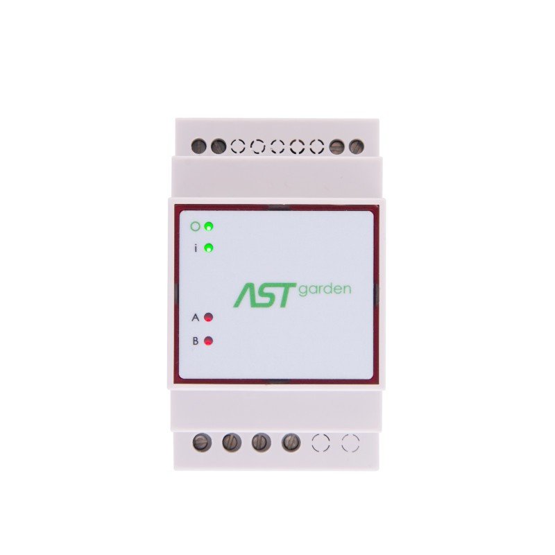 ASTgarden - zahradní ovladač osvětlení na DIN lištu - IP65