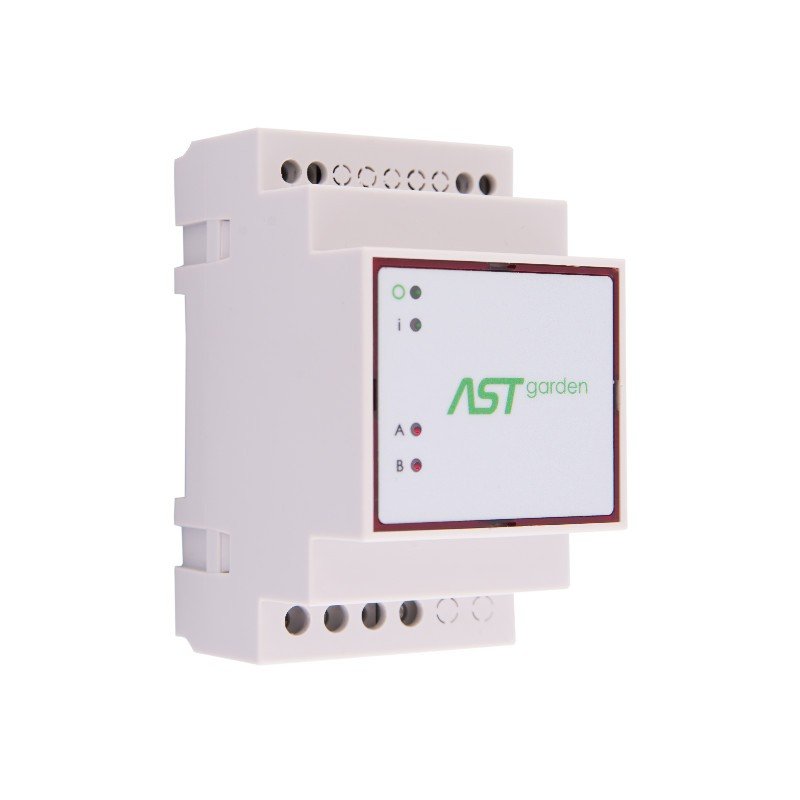 ASTgarden - zahradní ovladač osvětlení na DIN lištu - IP65