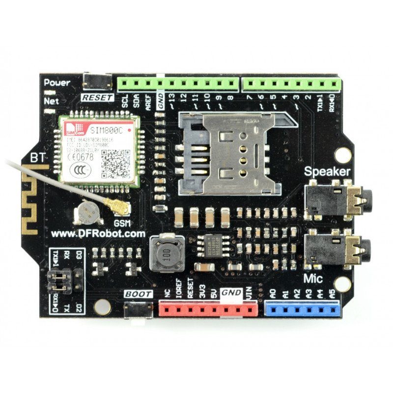 DFRobot Shield GPRS SIM800H pro Arduino