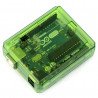 Průhledné zelené pouzdro pro Arduino uno - zdjęcie 1