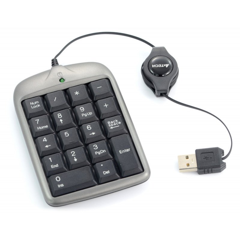 USB numerická klávesnice A4Tech Evolution Numeric Pad T-5