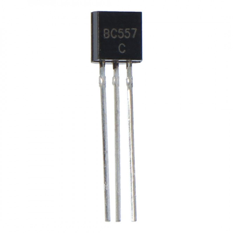 Bipolární tranzistor PNP BC557C 45V / 0,1A - 5ks.