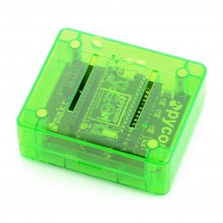 Pycase Green - pouzdro pro modul WiPy a rozšiřující desku - zelené