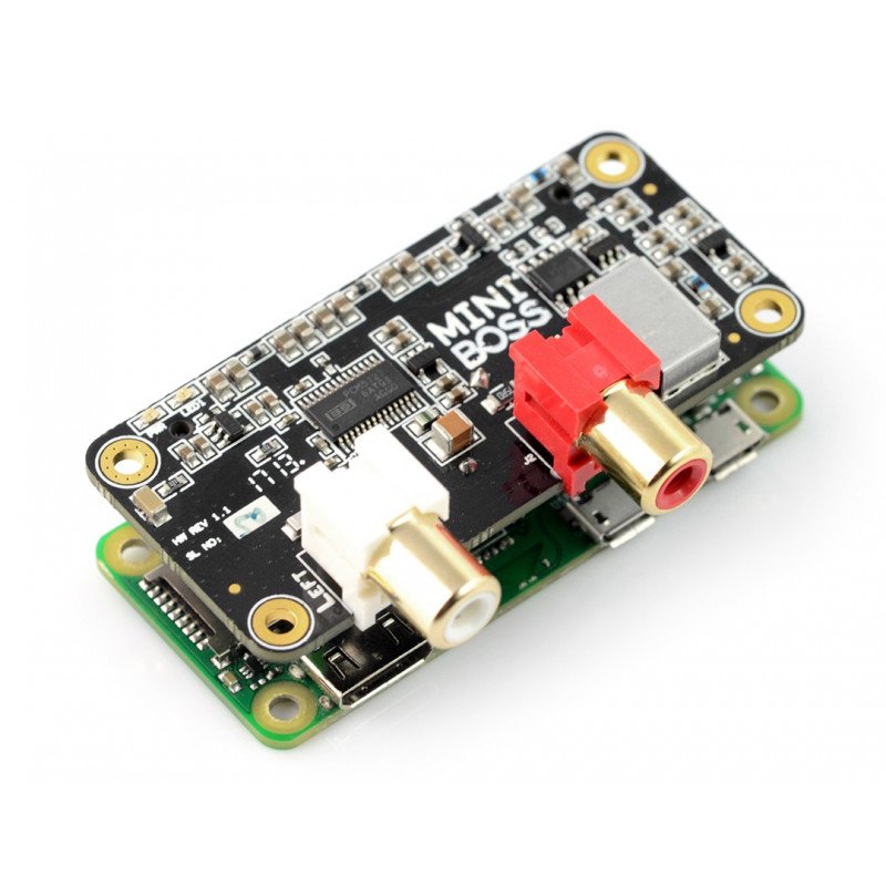 Mini Boss DAC - zvuková karta pro Raspberry Pi Zero