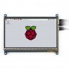 Dotykový displej – odporový LCD TFT 7'' 800x480px GPIO pro Raspberry Pi - zdjęcie 1