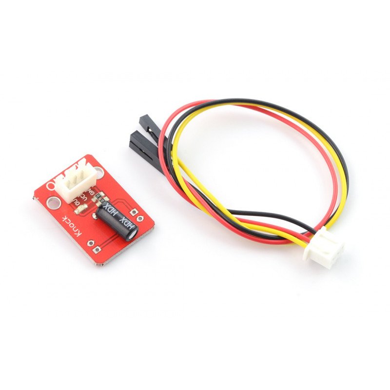 Senzor náklonu / nárazu s kuličkou - modul Iduino + 3kolíkový kabel