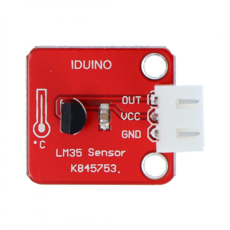 Teplotní senzor Iduino LM35 s 3kolíkovým kabelem