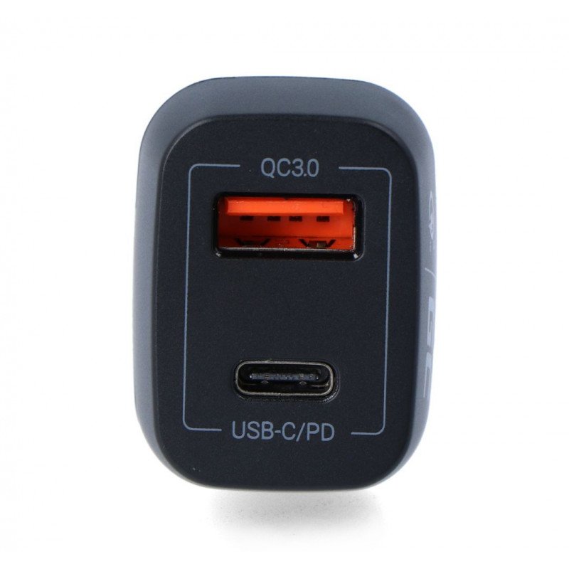 Nabíječka do auta USB 3.0 USB typu C Green Cell