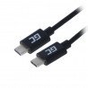 USB-C - USB-C 3.1 1m napájení 100W zelený mobilní kabel - zdjęcie 1
