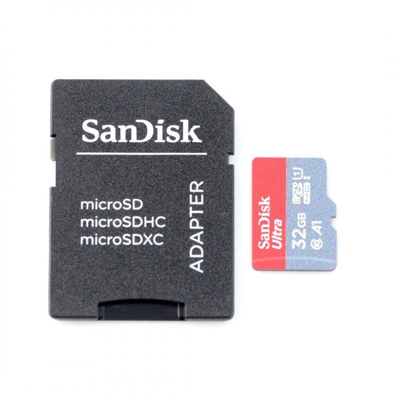 Paměťová karta microSD SanDisk Ultra 653x 32 GB 98 MB / s UHS-I třída 10, A1 s adaptérem