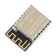 WiFi modul ESP12S ESP8266 Black - 9 GPIO, ADC, PCB anténa