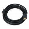 Pozlacený vysokorychlostní kabel HDMI Goodbay s podporou Ethernetu Zástrčka HDMI (typ A) - micro HDMI (typ D) - 5 m - zdjęcie 2