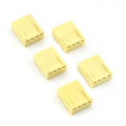 Rozteč konektoru 2,54 mm - pouzdro zásuvky 4pinové - 5ks.