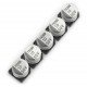 Elektrolytický kondenzátor 10uF / 50V SMD - 5 ks. Elektrolytický kondenzátor 10uF / 50V SMD - 5 ks.