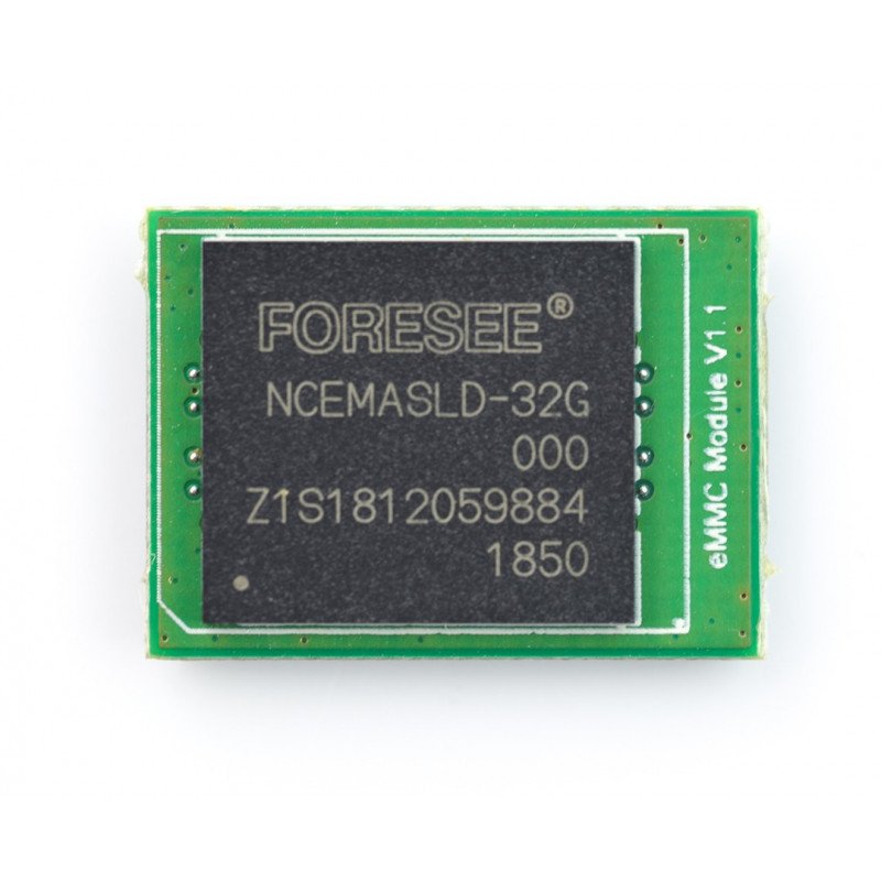 128 GB eMMC Předpokládejte paměťový modul pro Rock Pi