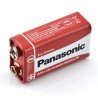 Baterie Panasonic 6F22 9V - zdjęcie 1