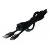 Kabel eXtreme USB 2.0 typu C silikonový černý - 1,5 m - zdjęcie 3