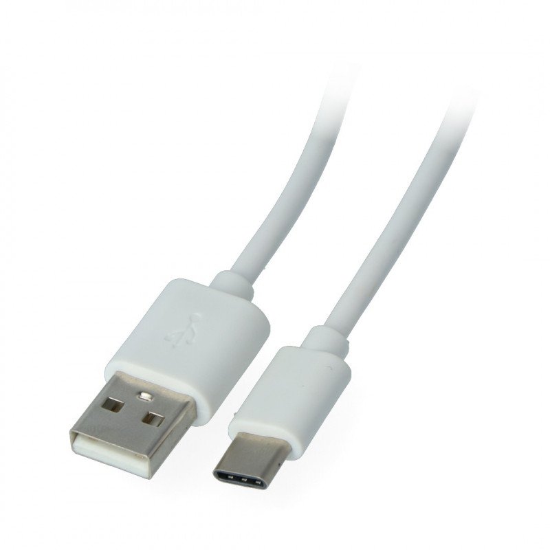 Kabel eXtreme USB 2.0 Type-C bílý - 1,5 m