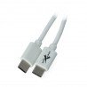 Extreme USB Type-C - bílý kabel typu C - 1 m - zdjęcie 1