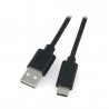 Lanberg USB typu A - C 2.0 černý kabel QC 3.0 - 1,8 m - zdjęcie 1