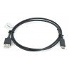 Kabel Lanberg USB typu A - C 2.0 černý QC 3.0 - 1 m - zdjęcie 2