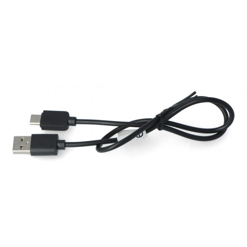 Kabel Lanberg USB typu A - C 2.0 černý QC 3.0 - 0,5 m