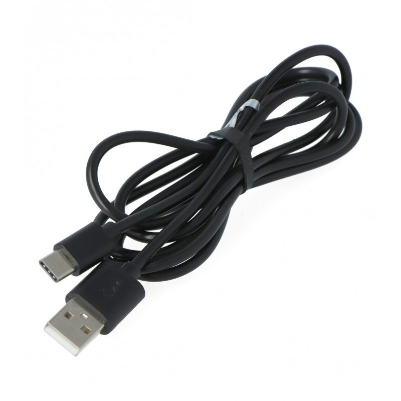 Extrémní černý kabel USB 2.0 typu C - 1,5 m