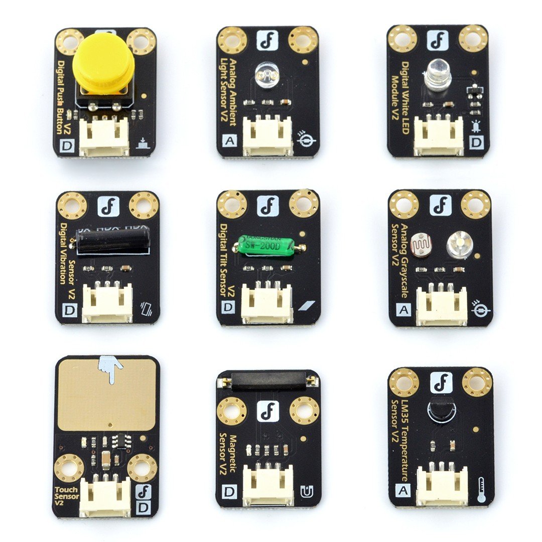 Sada senzorů s kabely DFRobot pro Arduino